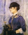 Young woman in a round hat Eduard Manet